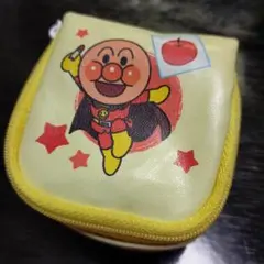 アンパンマンポーチ　アンパンマン キャラクターポーチ イエロー