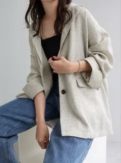 値下げ　アンドミー サマーツイード　ジャケット