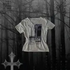 お兄系 punk skull 平成 ギャル Tシャツ