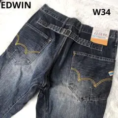 EDWINエドウィン XV-FUNCTION メンズ デニム 34 シンチバック