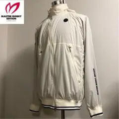 マスターバニー アシンメトリー ダブルジップ ジャケット アイボリー サイズ6