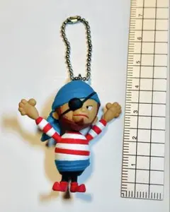 ひょっこりひょうたん島　トラヒゲ　ボールチェーン　フィギュア　キーホルダー