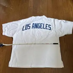 LOS ANGELES プリント Tシャツ ホワイト