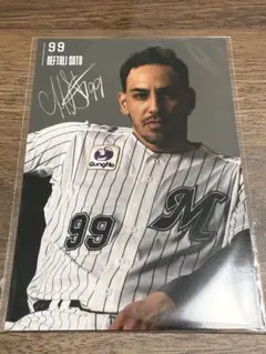 千葉ロッテ　ブロマイド　ネフタリ・ソト選手