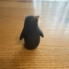 木製ペンギン置物