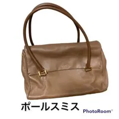 Paul Smith レザー ハンドバッグ ブラウン