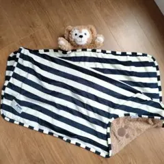 ダッフィー 顔付きブランケット おくるみ