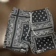ペイズリー柄バスパン　バスケットボール