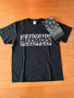 リトモスTシャツLサイズ　ペイズリー　バンダナ付き
