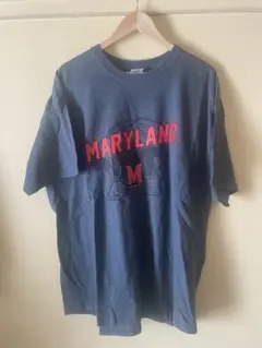 90sUSA製ヴィンテージtシャツアメリカサイズMARYLANDアーチプリント
