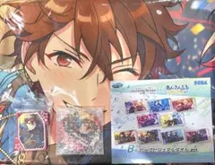 守沢千秋 天馬司 あんスタ プロセカ セガラッキーくじ タオル 缶ミラー