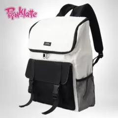 美品✨ピンクラテ 大容量 カブセポケットリュックPinklatte ホワイト 白