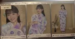 乃木坂46 一ノ瀬美空 浴衣2025 生写真 3種コンプ