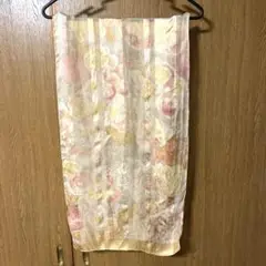 シルク100%スカーフ