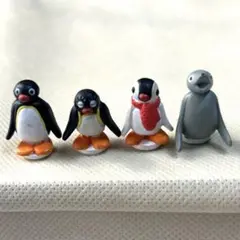 ピングー家族　置物セット