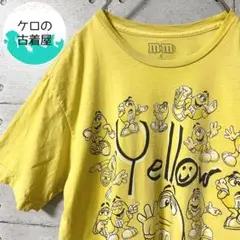 m&m’s アメリカ製 プリント Tシャツ S イエロー