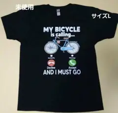 自転車　BICYCLE Tシャツ Lサイズ　サイクリング