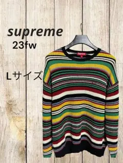 supreme 23fwSmallBoxLogoRibbedSweater