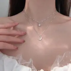 レディース 八芒星　開運　人気　オシャレ　プレゼント シルバー ネックレス