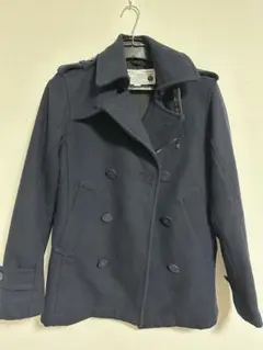 DIESEL ネイビー ダブルブレスト コート サイズM