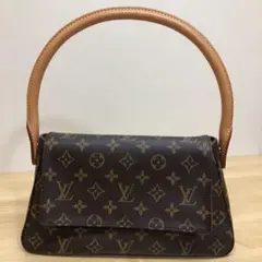 ルイヴィトン モノグラム ミニルーピング ハンドバッグ ショルダーバッグ 肩掛け