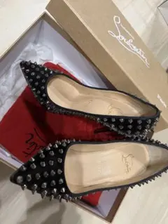 美品 Christian Louboutin ルブタン ブラック パンプス