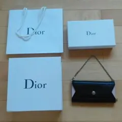ChristianDiorチェーンウォレット長財布