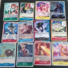 ワンピース カード 12枚。セット