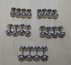 TOMIX 車輪(直径5.6mm・ギア無・従来集電)銀 20個