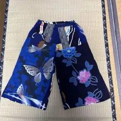 浴衣リメイク　ガウチョ