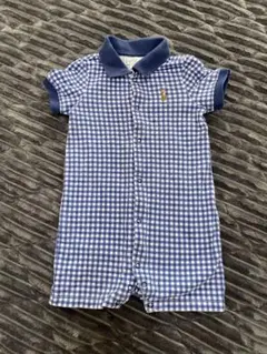 Ralph Lauren チェック柄ロンパース 12M