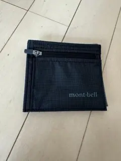 ［美品］mont-bell フラットワレット　BK