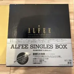 ALFEE SINGLES BOX　完全限定発売 ALFEE SINGLES BOX 完全限定発売 - メルカリ