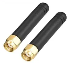 【新品　未使用】2個 2.4Ghz 5Ghz 無線LANアンテナSMA 5cm