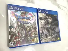 ドラゴンクエスト11 PS4 & モンスターハンターワールドPS4 セット売り