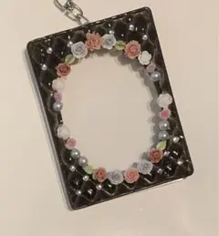 花装飾トレカケース 黒