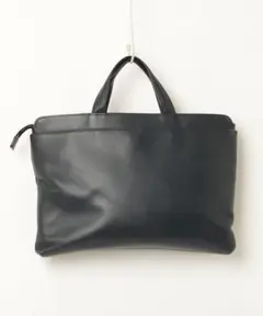 美品　トライオン　ビジネスバッグ　オールレザー　A4　ネイビー　ブラック