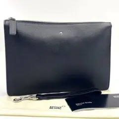【定価11万•未使用級】 モンブランマイスターシュテックレザー クラッチバッグ