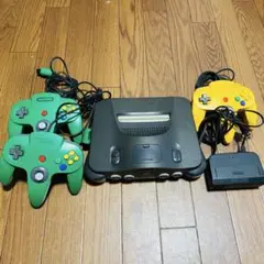 NINTENDO64本体とゲームソフト15本セット（動作未確認）