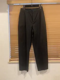 美品★nano universe★ブラック★テーパードパンツ