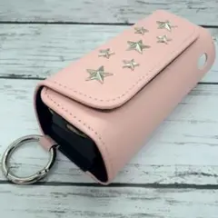 ●アイコス イルマ i ケース iqos iluma 用 カラビナ 星 ピンクK