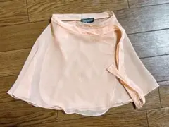 美品 repetto バレエ巻きスカート10ans ピンク系