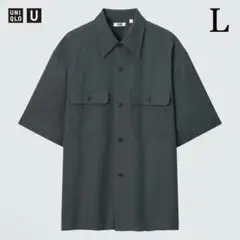 ユニクロU オーバーサイズワークシャツ