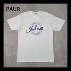 【新品未使用】BaeApartment PAUR ロゴTシャツ ホワイト (L)