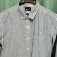 TK MIXPICE 星柄デニムシャツ XL