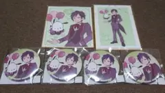 デュラララ 折原臨也生誕祭2025くじ ポチャッコ 缶バッジ ミニ色紙 サンリオ