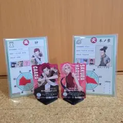 ナルト 一番くじ 中忍試験編 クリアケーススタンド & アクリルスタンド セット