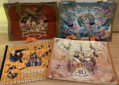美品:Disneyミニショッピングバッグ4点セット