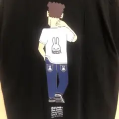 キューン　野原ひろし　Tシャツ　黒