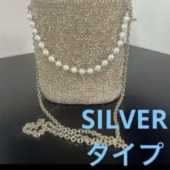 【週末値下】新品アンテプリマ　ペルラーティ　シルバー ペルラ グリッター/ショルダー スモール/シルバー ｜ 【公式